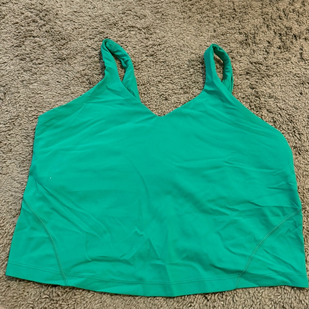 Lululemon Align Tank Top in Kelly Green